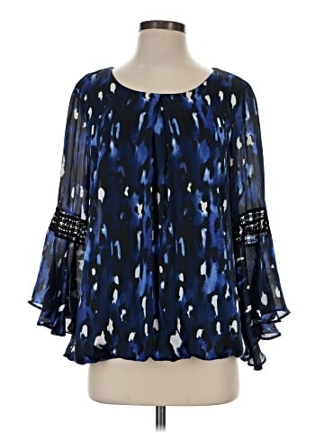 AB Studio 3/4 Sleeve Blouse (view 1)