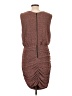 Lavender Brown Brown Cocktail Dress Size L - photo 2