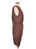 Lavender Brown Brown Cocktail Dress Size L - photo 4