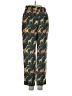 J.Crew Collection 100% Silk Print Green Silk Pants Size 00 - photo 1