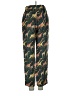 J.Crew Collection 100% Silk Print Green Silk Pants Size 00 - photo 2