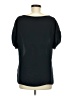 Banana Republic 100% Polyester Black Short Sleeve Blouse Size M - photo 2