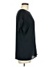 Banana Republic 100% Polyester Black Short Sleeve Blouse Size M - photo 4