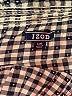 IZOD 100% Cotton Gray 3/4 Sleeve Blouse Size L - photo 7