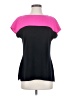 St. John Collection Color Block Black Short Sleeve Top Size 4 - photo 1