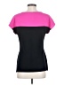 St. John Collection Color Block Black Short Sleeve Top Size 4 - photo 2