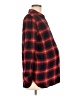 Gap - Maternity 100% Viscose Plaid Red Long Sleeve Blouse Size M - photo 4