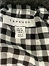 Topshop Black Long Sleeve Blouse Size 6 - photo 7