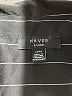Haver 100% Polyester Stripes Black Long Sleeve Blouse Size XL - photo 7