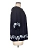 NY Collection Blue 3/4 Sleeve Blouse Size M - photo 4
