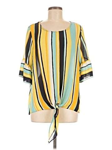 Sami & JO Short Sleeve Blouse (view 1)