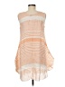 Assorted Brands Stripes Orange Casual Dress Size M (estimated) - photo 2