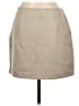 Express Solid Tan Casual Skirt Size 11 - 12 - photo 2