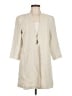 Eileen Fisher 100% Silk Ivory Trenchcoat Size M (petite) - photo 1