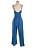 Sienna Sky Solid Blue Jumpsuit Size M - photo 2