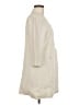 Eileen Fisher 100% Silk Ivory Trenchcoat Size M (petite) - photo 4