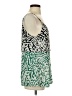 CAbi 100% Polyester Green Sleeveless Top Size S - photo 4