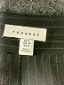 Topshop Stripes Black Athletic Shorts Size 4 - photo 3