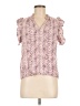Assorted Brands 100% Rayon Pink Short Sleeve Blouse Size M - photo 1