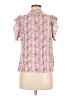 Assorted Brands 100% Rayon Pink Short Sleeve Blouse Size M - photo 2