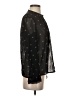 Maje Black Long Sleeve Blouse Size Sm (1) - photo 4