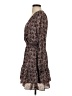 Nine Britton 100% Polyester Paisley Brown Casual Dress Size S - photo 5