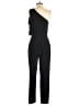 Guess 100% Polyester Solid Black Jumpsuit Size 6 - photo 2