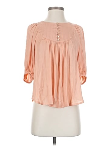 Black Tape_ 3/4 Sleeve Blouse (view 1)