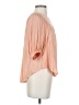 Black Tape_ 100% Polyester Pink 3/4 Sleeve Blouse Size XS - photo 4