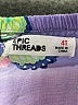 Epic Threads 100% Rayon Tropical Purple Dress Size 4T - photo 3