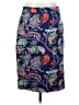 J.Crew Paisley Blue Formal Skirt Size 2 - photo 1