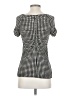 Max Studio Black Short Sleeve Blouse Size XS - photo 2