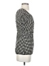 Max Studio Black Short Sleeve Blouse Size XS - photo 4
