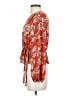 Sienna Sky Red Long Sleeve Blouse Size XS - photo 5