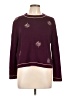 St. John Sport Stars Burgundy Pullover Sweater Size L - photo 1