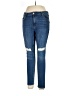Old Navy Solid Blue Jeans Size 14 - photo 1