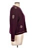 St. John Sport Stars Burgundy Pullover Sweater Size L - photo 4