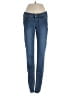 Free People 100% Polyester Solid Blue Jeans Size 26 waist - photo 1