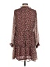 Only 100% Polyester Paisley Burgundy Casual Dress Size M - photo 2