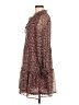 Only 100% Polyester Paisley Burgundy Casual Dress Size M - photo 5