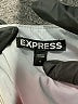 Express Solid Gray Formal Skirt Size 8 - photo 4