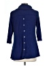 Onque Blue 3/4 Sleeve T-Shirt Size L - photo 2