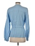 W by Worth Blue Long Sleeve Blouse Size XS - photo 2