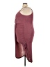 Unbranded Solid Burgundy Cocktail Dress Size 18 - 20 - photo 5