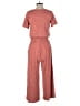 B Collection by Bobeau Solid Red Jumpsuit Size S - photo 2