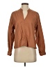 Everlane Brown Long Sleeve Blouse Size 2 - photo 1