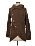 Grecerelle Brown Turtleneck Sweater Size S - photo 1
