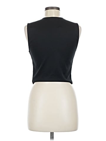 Zara W&B Collection Sleeveless T-Shirt (view 2)