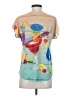 Sun Bay 100% Polyester Yellow Short Sleeve T-Shirt Size S - photo 2