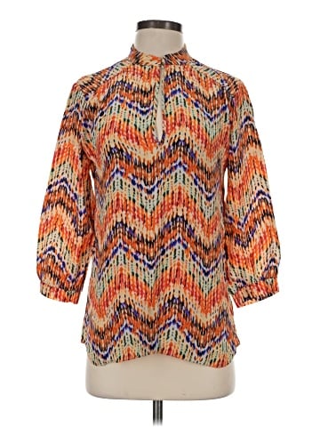 Amanda Uprichard 3/4 Sleeve Blouse (view 1)